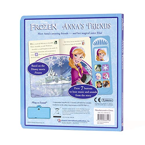 Disney Frozen - Anna's Friends Sound Book - PI Kids (Disney Frozen: Play-a-sound)