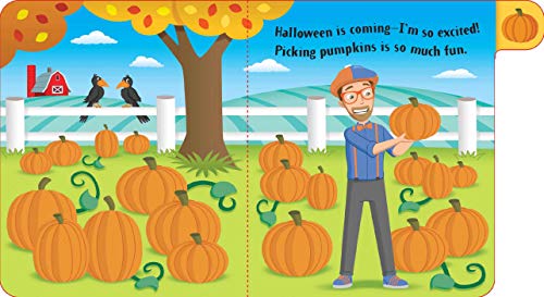Blippi: Happy Halloween (Board Books with Tabs)