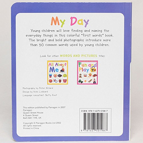 My Day: A First Words and Pictures Book