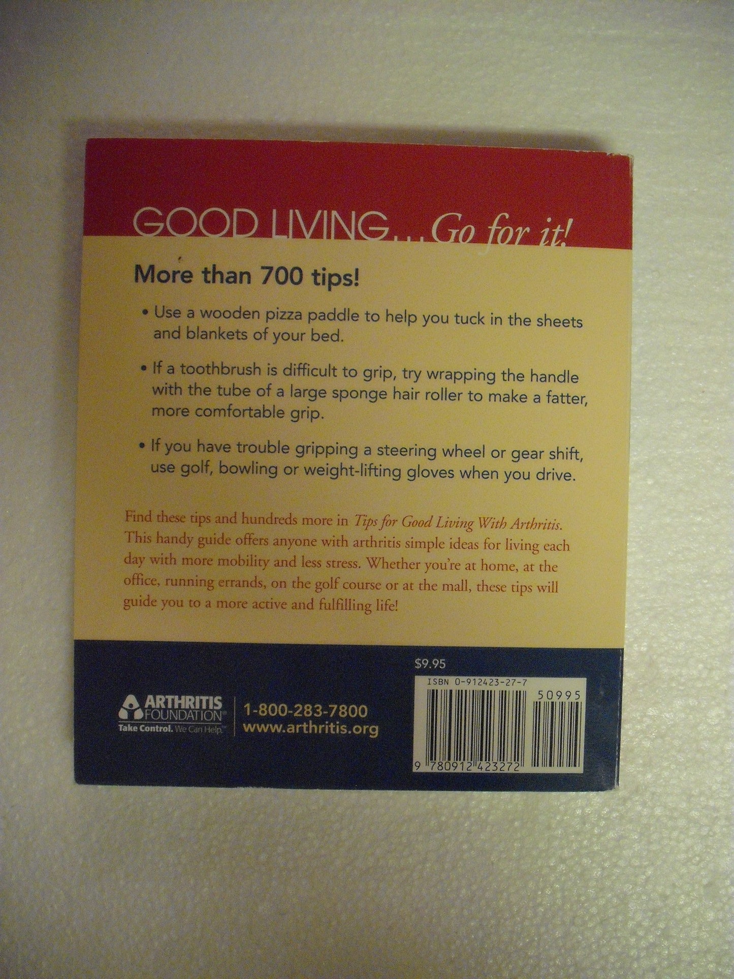 The Arthritis Foundation's Tips for Good Living With Arthritis - 7964