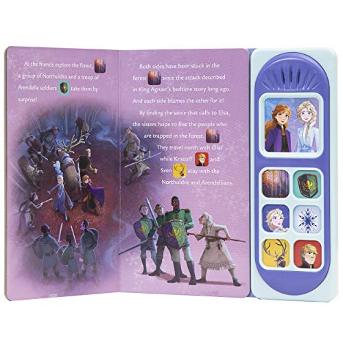 Disney Frozen 2 Elsa, Anna, and Olaf - Stronger Together Little Sound Book  PI Kids (Play-A-Sound)