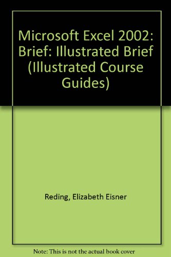 Microsoft Excel 2002 - Illustrated Brief
