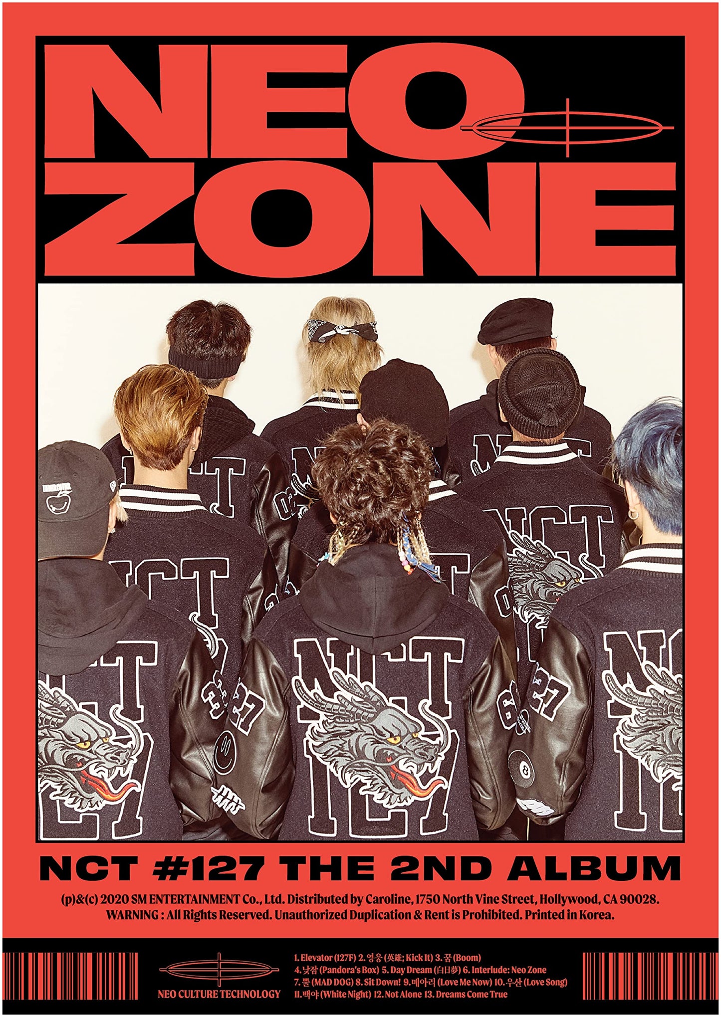 The 2nd Album 'NCT #127 Neo Zone'[C Ver.]