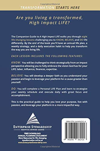 High Impact Habits: The Companion Guide to A High Impact LIFE