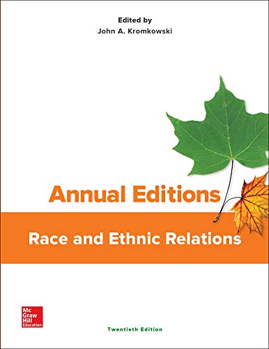 Annual Editions: Race and Ethnic Relations, 20/e