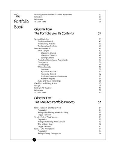 The Portfolio Book: A Step-by-Step Guide for Teachers