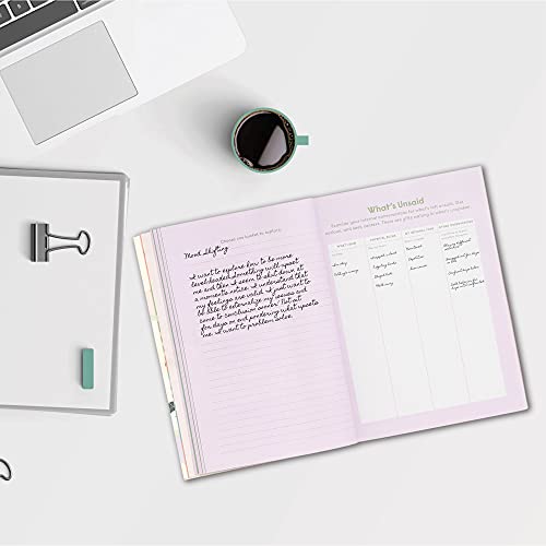Ban.do Wellness Workbook, Guided Journal with Over 280 Pages, Mindfulness Journal Includes Sections on Goals/Exploration/Action/Relaxation and Daily Check-ins, Tune In