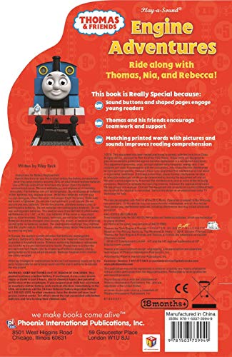 Thomas & Friends - Engine Adventures - Play-a-Sound - PI Kids