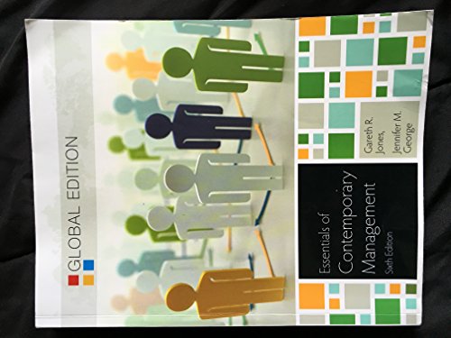 Essentials of Contemporary Management
