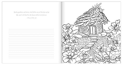 In His Presence Adult Coloring Book With Journal: Color and Journal as You Spend Time With God