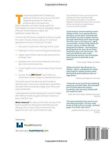 Tableau for Healthcare, Second Edition