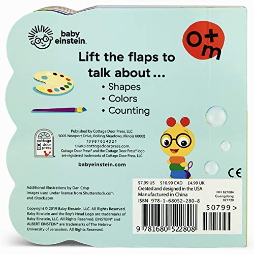 Baby Einstein Circles and Squares Lift a Flap Board Book (Chunky Lift-a-Flap)