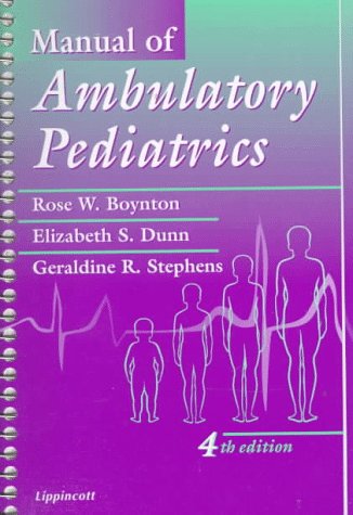 Manual of Ambulatory Pediatrics