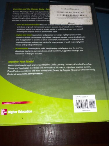 Exercise Physiology: Theory and Application to Fitness and Performance - 2099