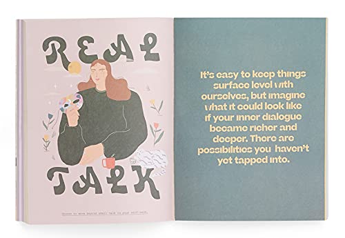 Ban.do Wellness Workbook, Guided Journal with Over 280 Pages, Mindfulness Journal Includes Sections on Goals/Exploration/Action/Relaxation and Daily Check-ins, Tune In