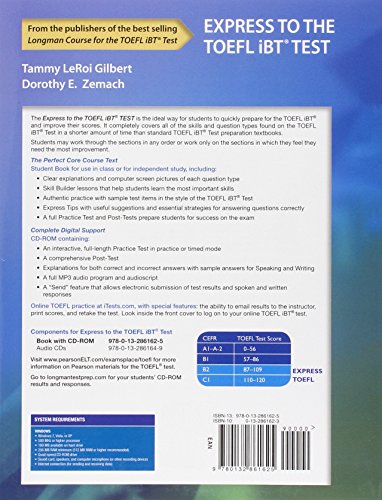 Express to the TOEFL iBT Test with CD-ROM - 9705