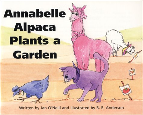 Annabelle Alpaca Plants a Garden
