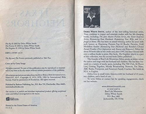 Texas Neighbors: The Key/The Promise/The Neighbor (Heartsong Novella Collection)