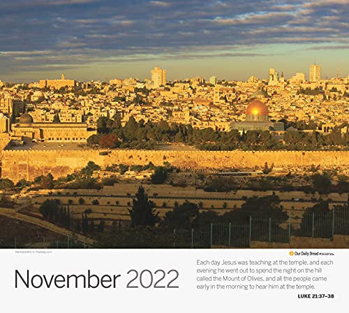 Lands of the Bible Today 2022 Calendar