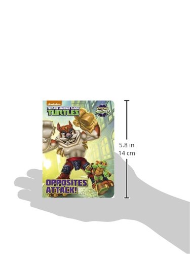 Opposites Attack! (Teenage Mutant Ninja Turtles: Half-Shell Heroes) (Board Book)