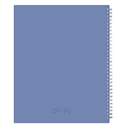 Blue Sky 2024 Weekly and Monthly Planner, January - December, 8.5" x 11", Frosted Cover, Wirebound, Lindley (100654-24)