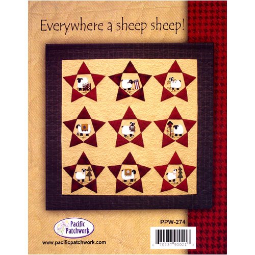 Here a Sheep, There a Sheep, 4 Project Quilt Book