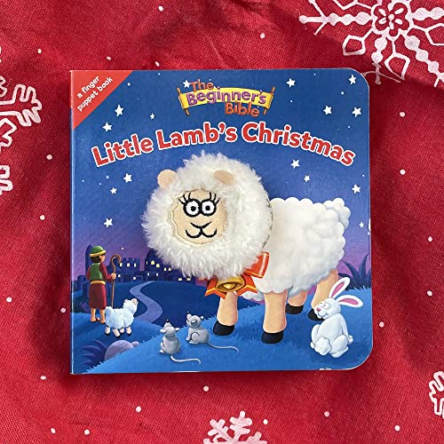 The Beginner's Bible Little Lamb's Christmas: A Finger Puppet Board Book - 646