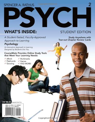 PSYCH (with Review Cards, CourseMate Printed Access Card)