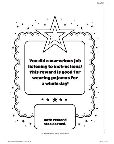 The At-Home Learning Reward Book for Kids: 48 motivational rewards for summer learning, each with a coloring activity!