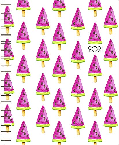 2021 Weekly to-Go 7.5x9.75 Wire-o Watermelons Plastic