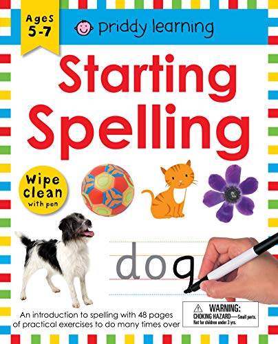 Wipe Clean Workbook: Starting Spelling: An introduction to spelling with 48 pages of practical exercises to do many times over