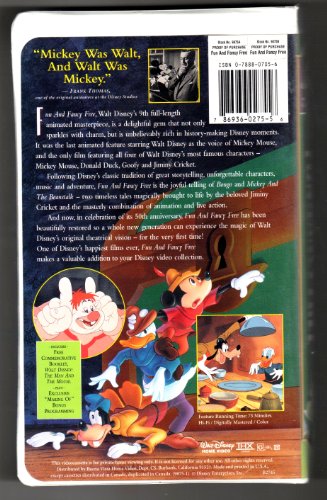 Fun and Fancy Free (Fully Restored 50th Anniversary Limited Edition) (Walt Disney's Masterpiece)