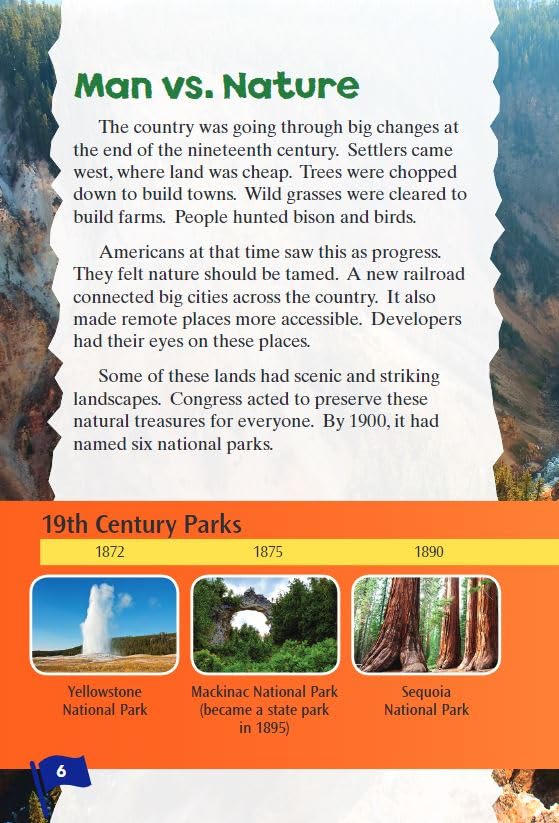 Parks for All: U.S. National Parks (Time for Kids(r) Informational Text)