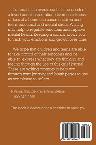 A Reflective Grief Journal for Children and Teens (Children & Teens Grief Journals)