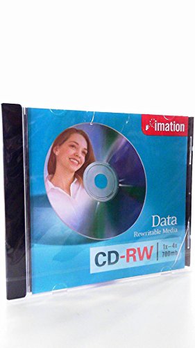 Imation 12381 CD-RW, 74 Minute, 650 MB, 4x (Single with Jewel Case) (Discontinued by Manufacturer)