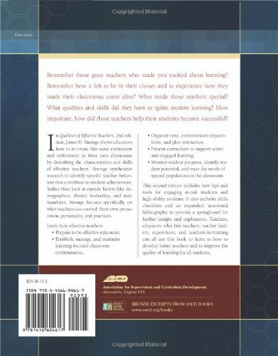 Qualities of Effective Teachers, 2nd Edition - 6912