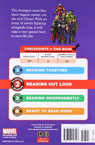 Marvel's Avengers: Age of Ultron: Hulk to the Rescue: Level 2 (Passport to Reading) - 8850