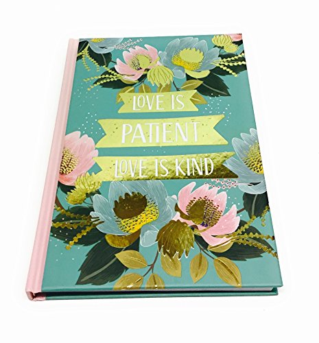 Markings By Crgibson Medium Journal /Ruled 160 Pages (''Love Is Patient Love is Kind'')