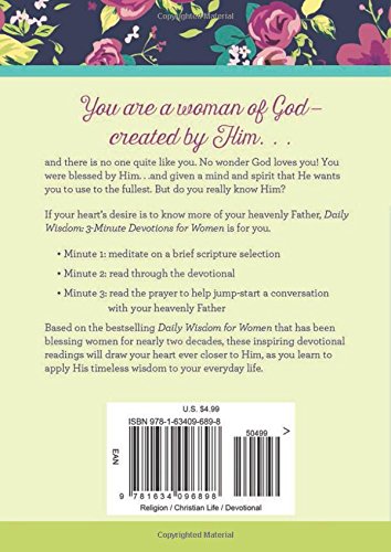 Daily Wisdom: 3-Minute Devotions for Women