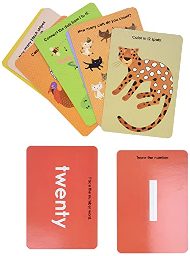 Write-On Wipe-Off Learning Cards: Numbers