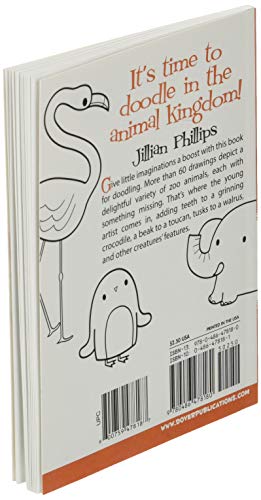 What to Doodle? At the Zoo (Dover Little Activity Books)