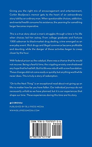 On to the Next Thing: A Memoir on Crime, Choices, and Change