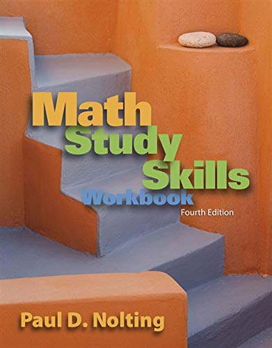 Math Study Skills Workbook - 8234