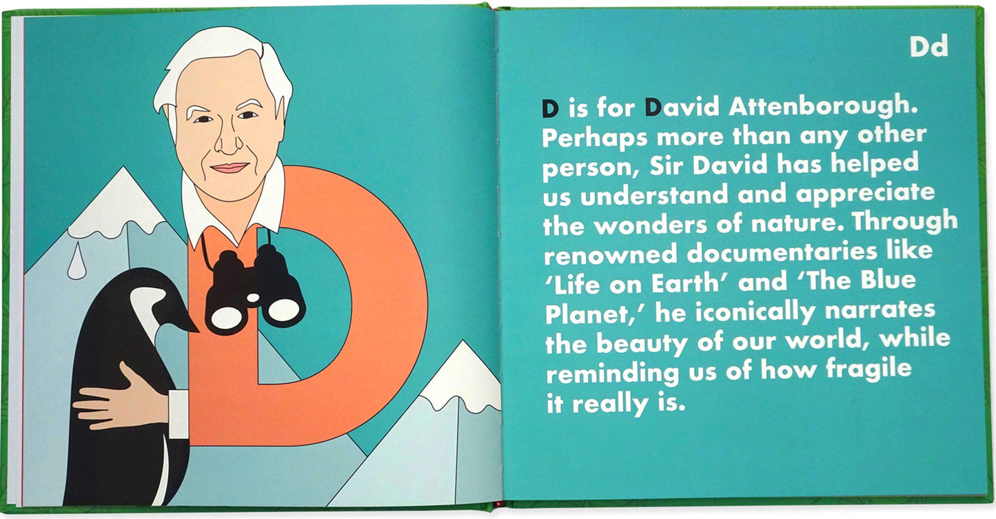 ECO Legends Alphabet Book | ABC Books by Alphabet Legends Hardcover