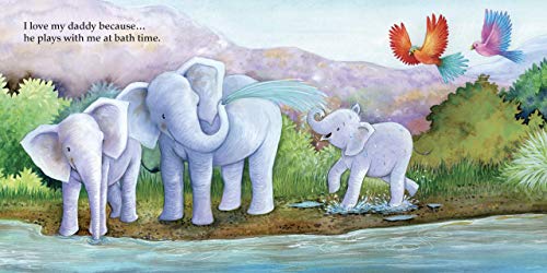 I Love My Daddy - Little Hippo Books - Children's Padded Board Book