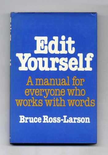 Edit Yourself - A manual for everyone who works with words - 6139