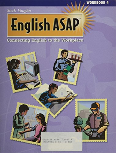 Steck-Vaughn English ASAP: Student Workbook Level 4