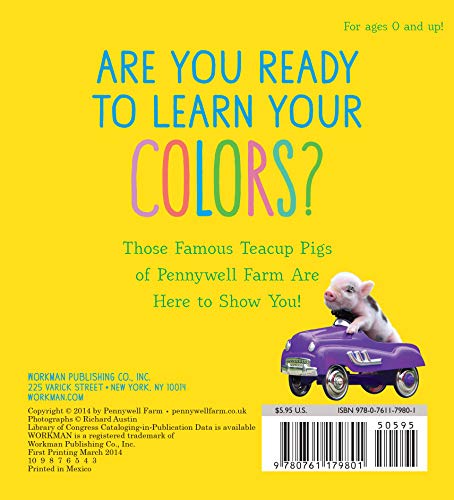 Pocket Piggies Colors!: Featuring the Teacup Pigs of Pennywell Farm