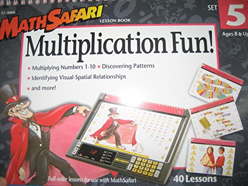 MATHSAFARI MULTIPLICATION FUN! MULTIPLYING 1-10 40 LESSONS