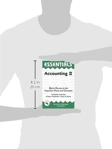 Accounting II Essentials (Volume 2) (Essentials Study Guides)